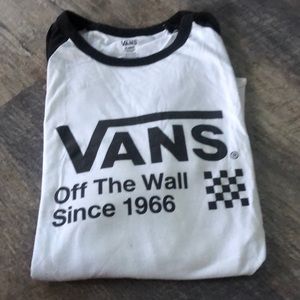 Vans 3/4 Sleeve T-shirt